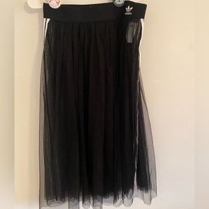 Black Adidas Tulle Skirt size large